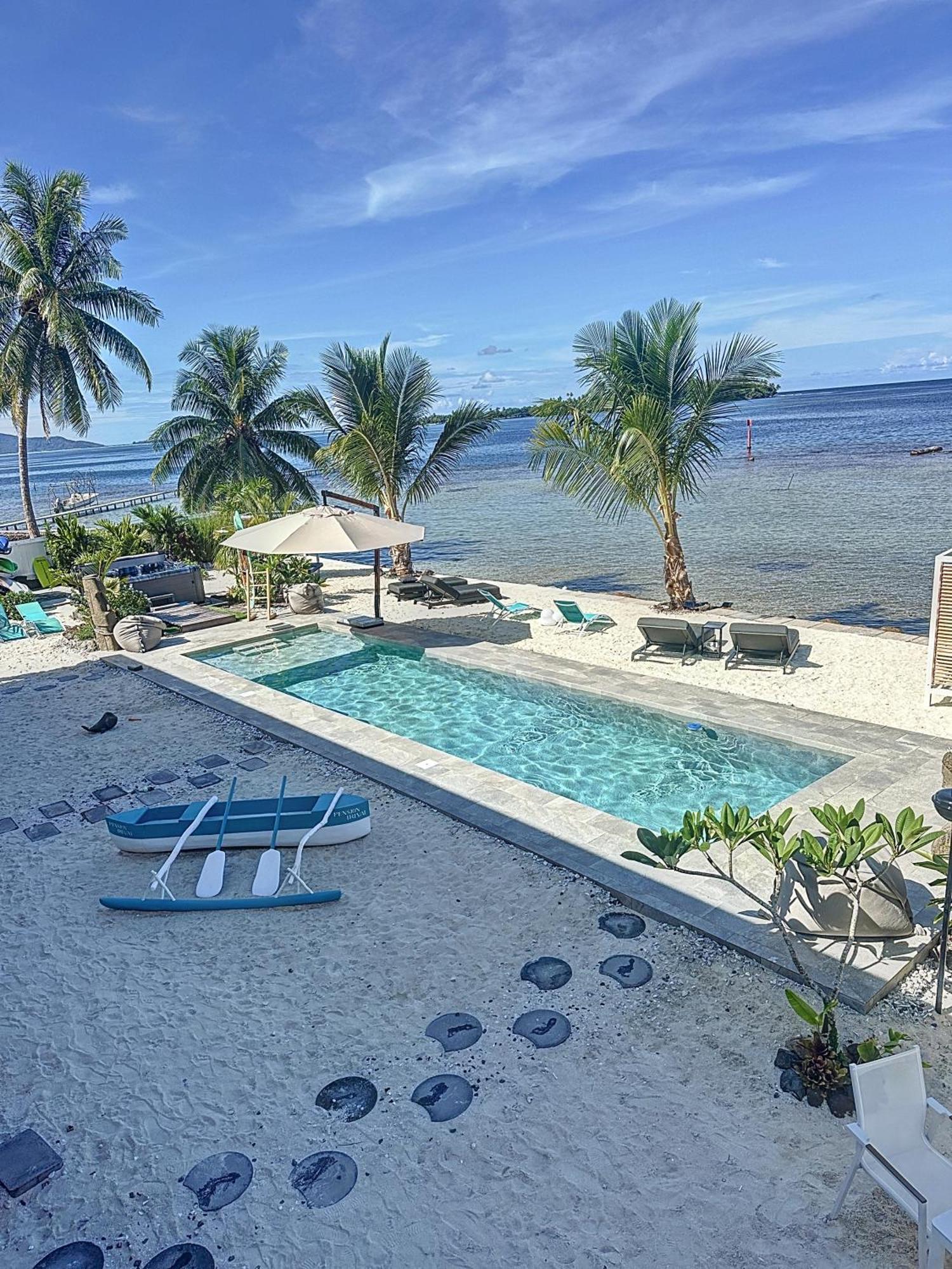 Pension Irivai, Appartement Uo Uo 3 Chambres Vue Mer Uturoa Exteriör bild
