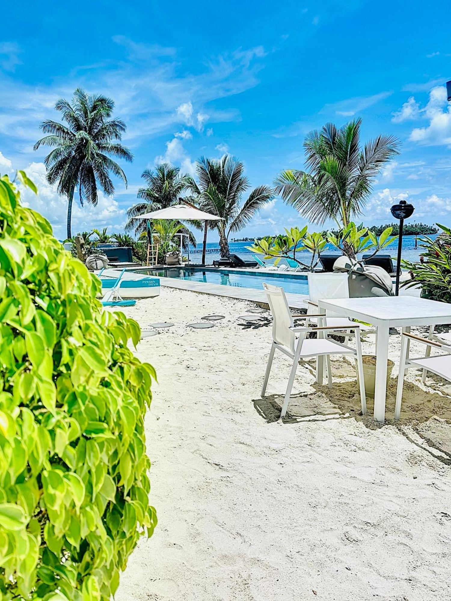 Pension Irivai, Appartement Uo Uo 3 Chambres Vue Mer Uturoa Exteriör bild
