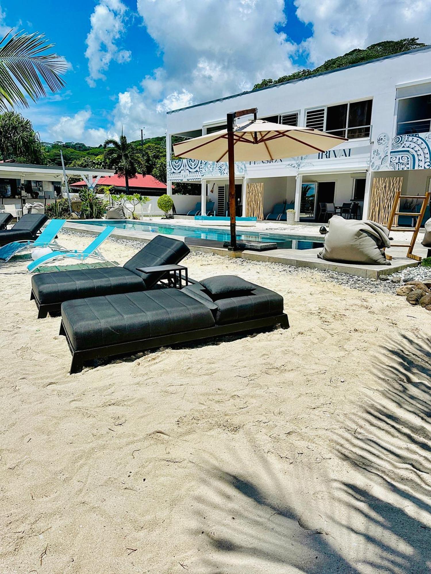 Pension Irivai, Appartement Uo Uo 3 Chambres Vue Mer Uturoa Exteriör bild