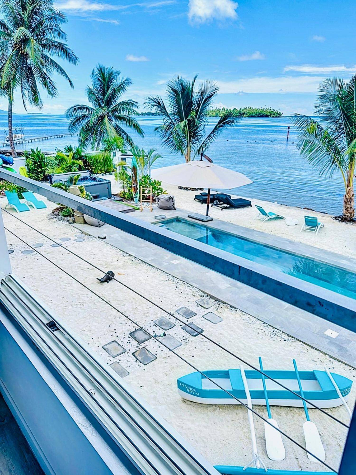 Pension Irivai, Appartement Uo Uo 3 Chambres Vue Mer Uturoa Exteriör bild