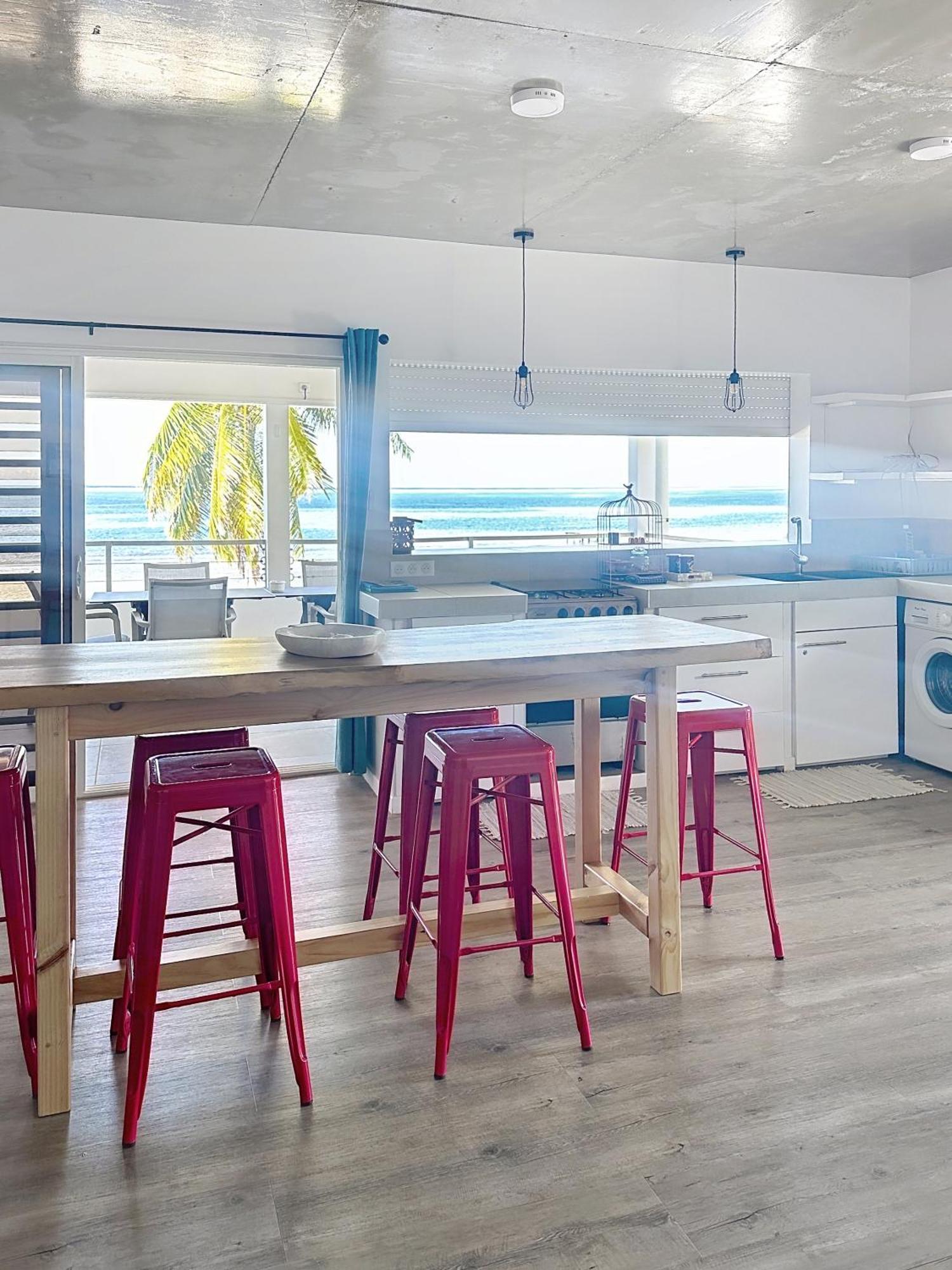 Pension Irivai, Appartement Uo Uo 3 Chambres Vue Mer Uturoa Exteriör bild